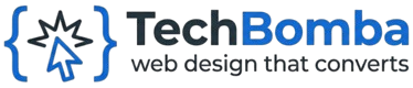 techbomba website design logo